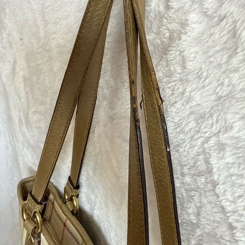 Coach Y2K Plaid Shoulder Bag with Matching Wristlet - Picture 7 of 16